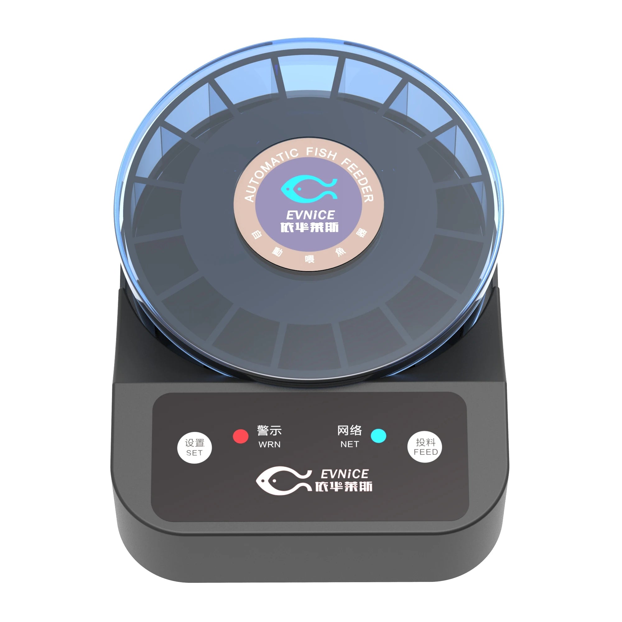 Eco-Friendly Charge Automatic Fish Tank Feeder Machine with LCD Display-Competitive Price
