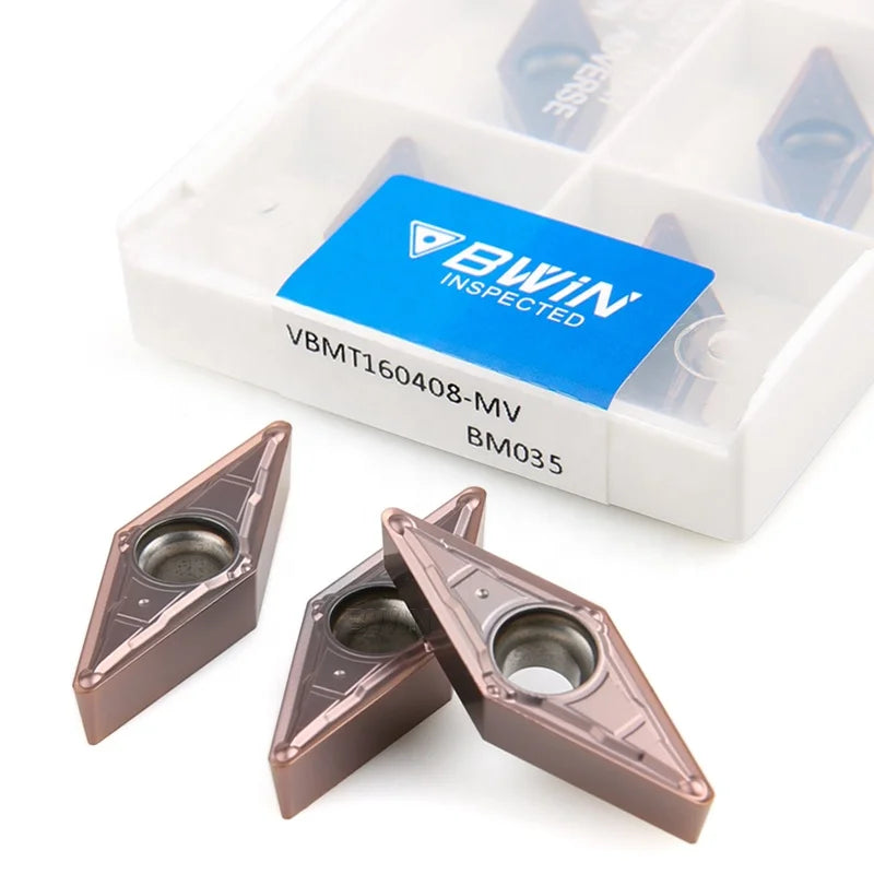 VBMT 110302 160404 160408 VBMT16 VBMT1604 VBMT160408 Lathe Machine Insert VBMT 160412 Industrial CNC Turning Inserts