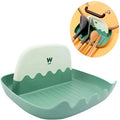 Multifunctional Plastic Spoon Rest Rack Stand for Kitchen Organizer Tableware Storage Lid Holder Home Accessory OEM ODM Design