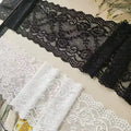 Eco-Friendly Spandex/Nylon Lowers Floral Garden Pattern Elastic Lace Trim for Garment & Underwear Use Custom Color Available