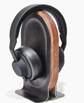 Wholesale Organic Oak or Walnut Wood Detachable Design Headphones Stand 10.2" Height for All Sizes