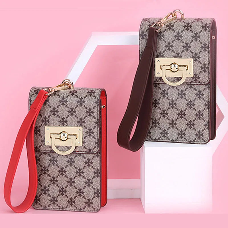 Euro Retro Messenger Bag Large Capacity Clutch Wholesale Lady Wallet Leather Crossbody Bags for Women