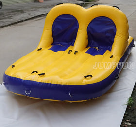 New Hot 4 Persons Inflate Water Ski Boat Bandwagon Water Towable Surfing Inflate Boat