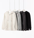 Drop Shoulder Streetwear Cotton Hoodie Boxy Fit Heavyweight Oversize Hoodie Men Cropped Fit Hoodies Pullover Men