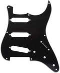 3Ply Black 11 Hole SSS  ST Pickguard Guitar Sractah Plate for USA Mexican Made Standard ST  Guitar Parts