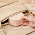 PU Leather Mini Jewelry Travel Case Mini Storage Organizer Portable Display Storage Box for Jewelry for Women