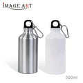 500ml Sublimation Blank Aluminum Sport Water Bottles with Screw Cover