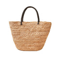 Bohemian Natural Hand Woven Bags Straw Custom Straw Beach Bag