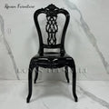 Manufacturer Wholesale Plastic Cross Resin Princess Crown Chair