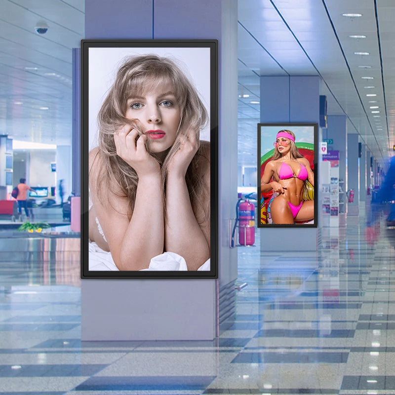 OEM ODM 21.5 / 32 /43 /49 /55 /65 Inch Vertical Horizontal Adverting Digital Signage Wall Mounted LCD Display Touch Screen