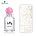 2025 New Luxury Empty 100ml Clear Round Reusable Fragrance Bottle Spray Glass Perfume Bottle