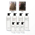Professional Brazilian Keratin Straightener Treatment Kit Private Label Hair Smoothing Organic Amino Acid Hyaluronic Acid