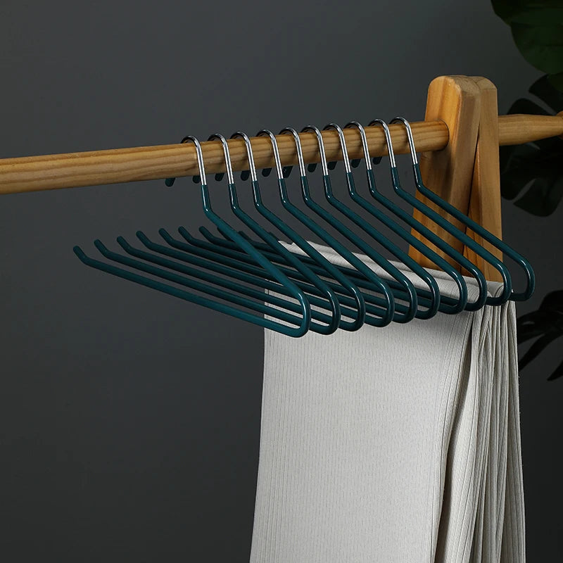 New Fashion Space Saving Storage Drying Racks Open Ended Pants Easy Slide Metal Pant Hanger