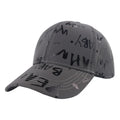 Hot Sales High Light Waterproof Custom Printing Popular Baseball Dark Gray Reflective Sports Hats for Man Night Running Cycling