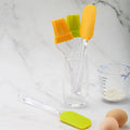 New Custom Design Logo Non-Stick and Heat Resistant Baking & Pastry Tool Silicone Spatula Brush