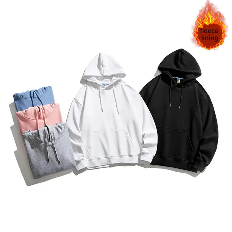 Custom Logo Vintage Oversize Blank Unisex Breathable Plain Cotton Hoodies Custom Logo Printed Fleece Men's Hoodies