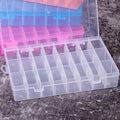 Wholesale 24 Grids Plastic Fishing Lure Bait Hook Tackle Tool Storage Box