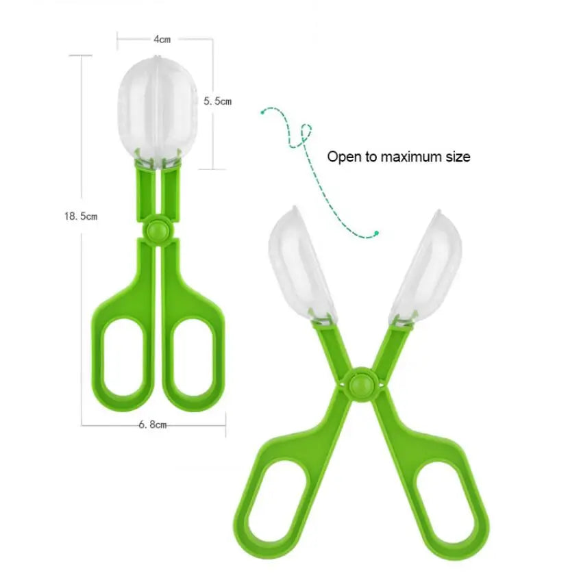 Fashion Custom Plastic Insect Clip Tweezers Scissors Clip for Outdoor Kids Toys