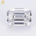 IGI Certified Lab Grown HPHT Diamond Emerald Cut VVS-VS Clarity 1ct 2ct 3ct CVD Lab Grown Diamond for Ring Earring Making