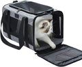 Portable Pet Carrier Cat Bag Backpack Foldable Handheld Outdoor for Small Pets
