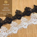 100% Polyester Microfiber Fabric with Embroidered Lace and Sequins Water-Proof Arrival Mesh for Clothing Use