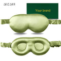 100% Pure Mulberry 22 Momme Silk Sleep Mask 3D Contoured Cup Eye Mask Soft Breathable Blindfold Adjustable Eye Cover