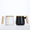 Nordic Porcelain Ceramic Coffee Mug Creative Minimalist Design 380ml Capacity Party Use Dishwasher & Microwave Safe