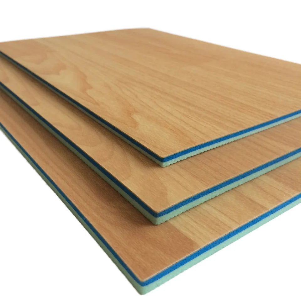 FIBA-Certified Modern Indoor PVC Flooring Sports Hotel Use Wood-look WPU Foam Plastic Mat Classroom School Vinyl Flooring Panama