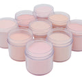 High End Customized Logo EMA 56g Professional Acrylic Powder Original Fast Drying Nail Nude for Nail Manicure PET Jar No Marble