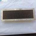 EMC EMI RF MRI Shielding Stainless Steel  Honeycomb Vent