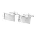 Wholesale Elegant Crystal Diamond  Cufflinks Custom Mens Business Suit Shirt Fashion Accessory Wedding Tuxedo Trendy Jewelry