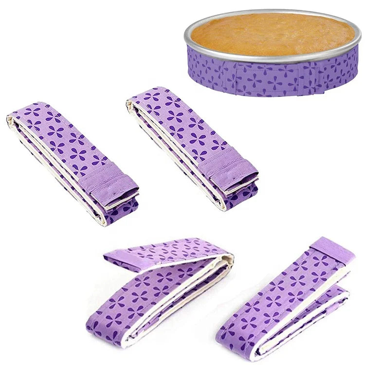 Thicken Cottons Cake Pan Strip Baking Moist Level Baking Tray Protection Belt Anti-deformation Cake Auxiliary Tools