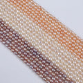 Zhuji Pearl Market Sale 5-6mm Natural Real Rice Loose White Freshwater Pearl Beads for Jewelry Making