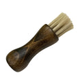 Factory Wholesale Custom Logo Mini Horse Hair Wooden Leather Shoe Dauber Polish Brush