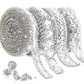 Wholesale Glass Rhinestones Transfer Beaded Applique Strass Crystal Rhinestones Trim for Clothing Accessories