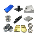 Custom Precision CNC Machined Metal Component Aluminum Alloy Fabrication with Wire EDM Milled Steel Metal Parts for Machinery