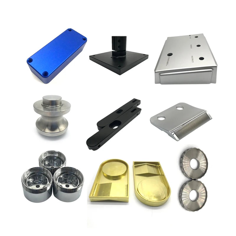 Custom Precision CNC Machined Metal Component Aluminum Alloy Fabrication with Wire EDM Milled Steel Metal Parts for Machinery