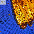 SOLD by METER Two Sided Good Density Sequins Royal Reversible Sequin Fabrics