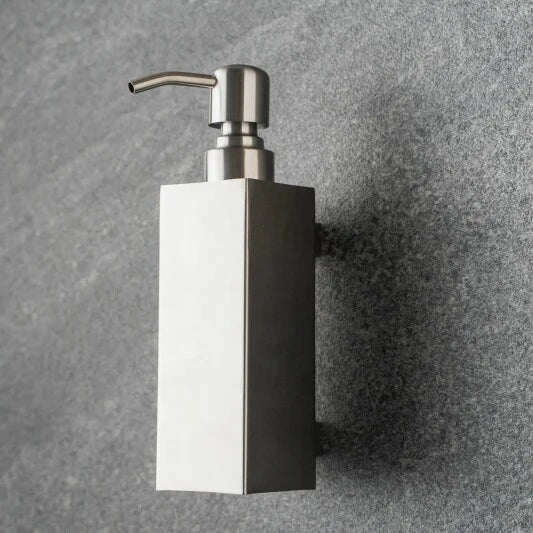 Top Sale Custom Supplier Bathroom square Liquid Lotion Bottle / Metal Soap Dispenser