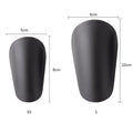 8*5cm 10*6cm Custom Small Blank White Sublimation Football Soccer Shin Guards Mini Shin Pads