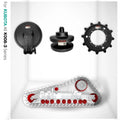 Mini Excavator Undercarriage Parts Idler Sprocket Bottom Roller for Kubota K008 K008-3