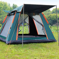 Outdoor Fully Automatic Popup Four-Sided Camping Tents Square Shape Rainproof Thickened for 3-4 People Great for Beach Use