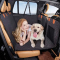 Entire Back Seat Rear Pet Divider Barrier Water Resistant Backseat Pet Bridge Dog Hammock Covers Dogs Back Seat Extender Cover