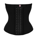NANBIN 2021 Triple Breasted Corsets Waist Trainer Front Short Back Long Latex Nonwoven Breathable Seamless Eco-Friendly Waist