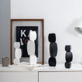 Simple Creative Handicrafts Ceramic Vase Ornaments Nordic Home Decoration Ceramic Vase