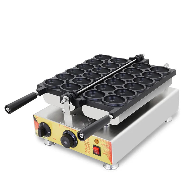 Commercial Electric Bubble Skewer Waffle Ball Machine Nonstick Waffle Balls Maker Snack Machine