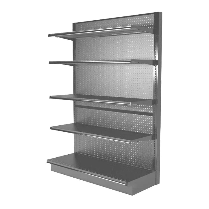 China Professional Factory Custom Made Supermarket Rail Store Storage Display Racks Shelf