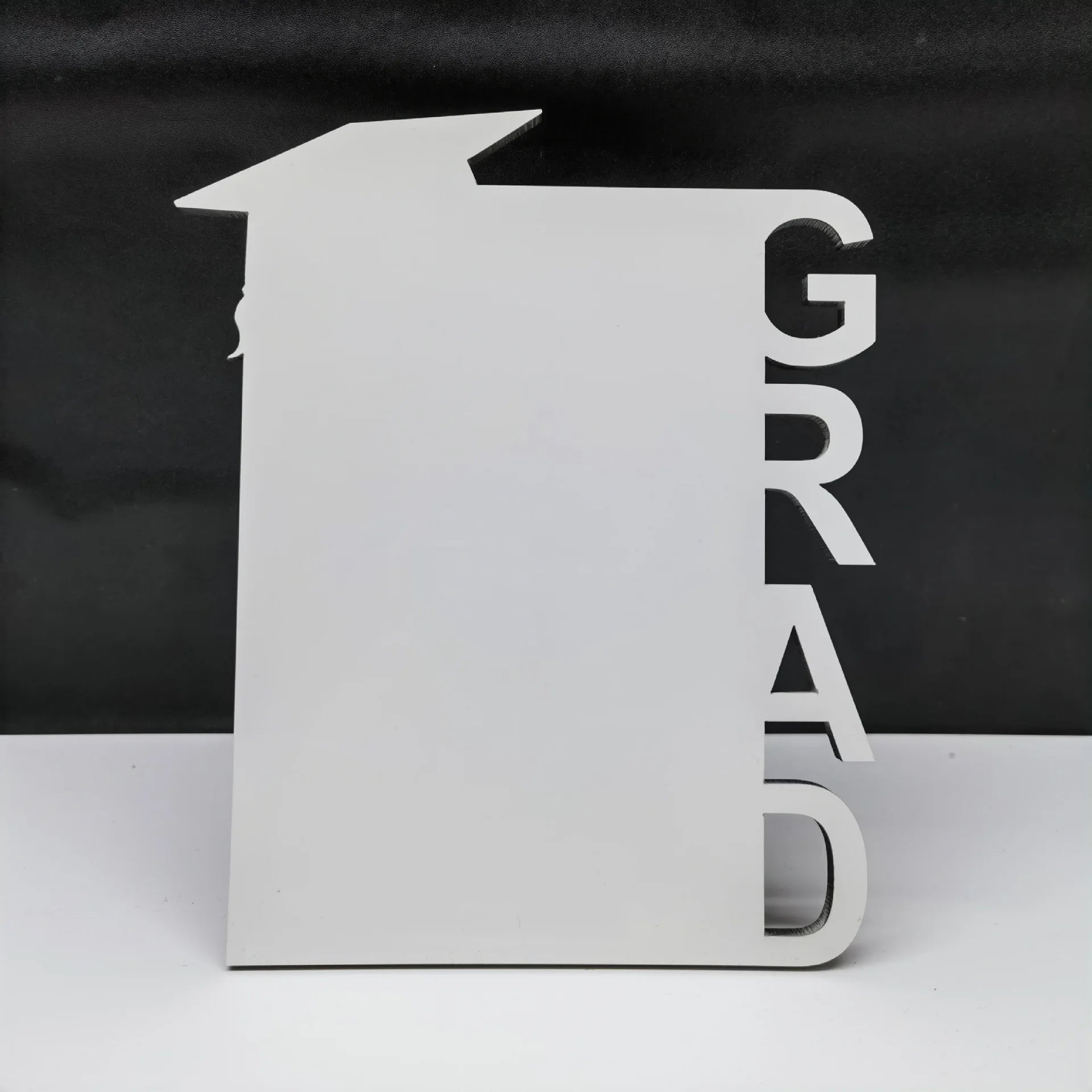 5.9/7.1 Inch Sublimation Blanks Grad Hat Photo Frames for Custom Senior Graduation Gifts