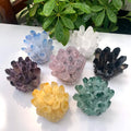 New Arrivals Spiritual Crystal Healing Meditation Gemstones Rock Crystal Cluster Home Decoration As Holiday Gift