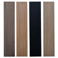 Wall and Ceiling Soundproof Slats Laminated Pet Wooden Veneer Oak Acoustic Slat Wood Wall Panels Sound Proof Material